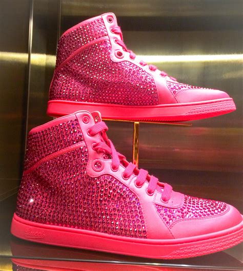 gucci hot|pink Gucci shoes high top.